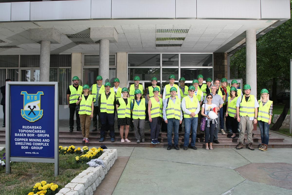 RTB Bor mine visit, Serbia